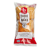 La Brea Bakery Take and Bake Roll, Rustic Ciabatta, 3 oz each (Frozen)
