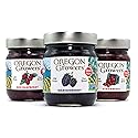 Oregon Growers, Marionberry Jam, Strawberry Jam, & Red Raspberry Jam Variety Pack - Marionberry Preserves, Strawberry Preserves, Red Raspberry