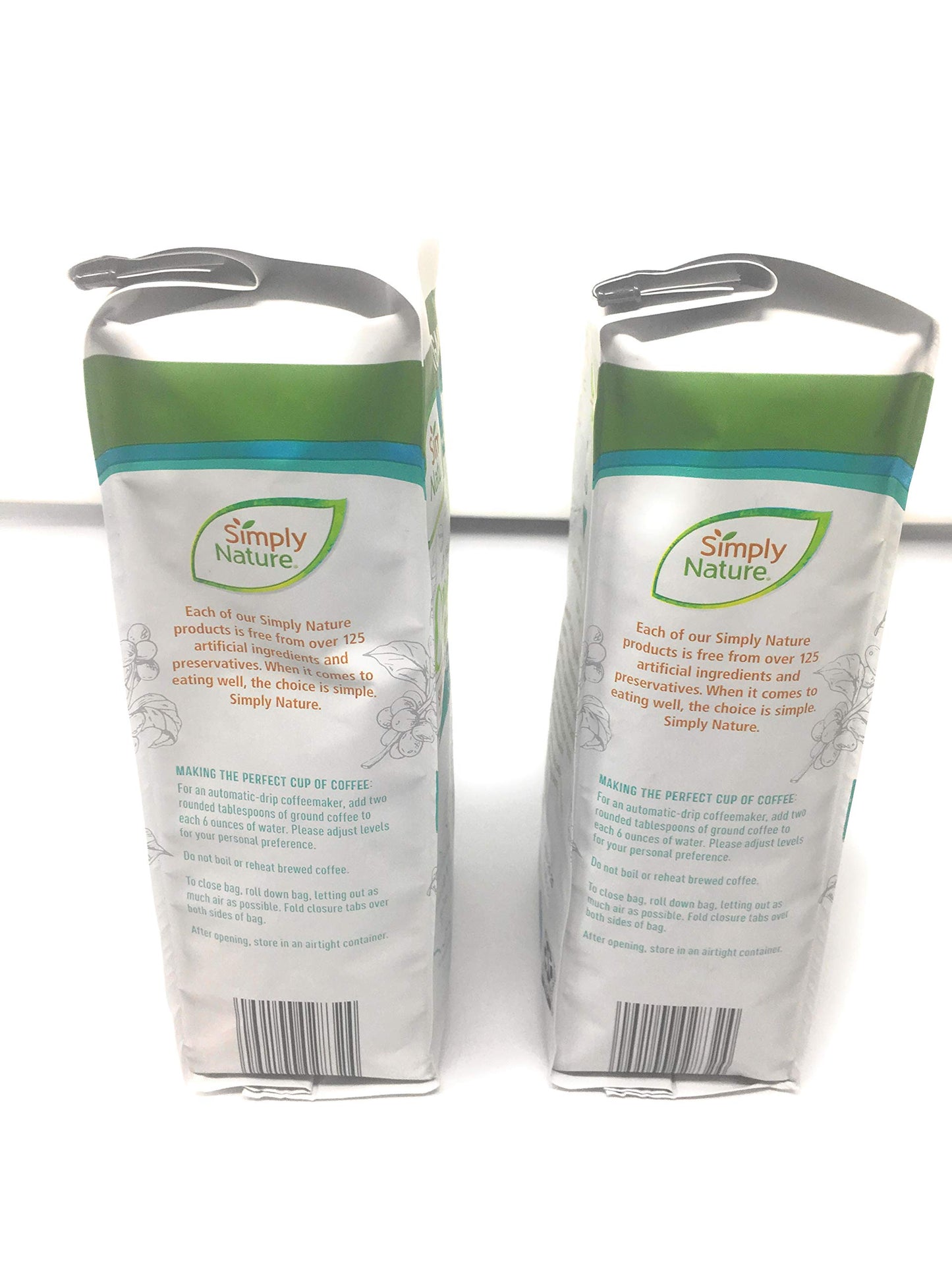 Simply Nature Organic Honduras Coffee Whole Bean - Medium Roast 2 pack