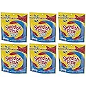 Gummy Red Fish Mini Soft & Chewy Candy - Classic Fruity Red Gummy Candy, 12 oz Share Size Resealable Bags (6 Pack) Bulk Candy - Movie Night Treats