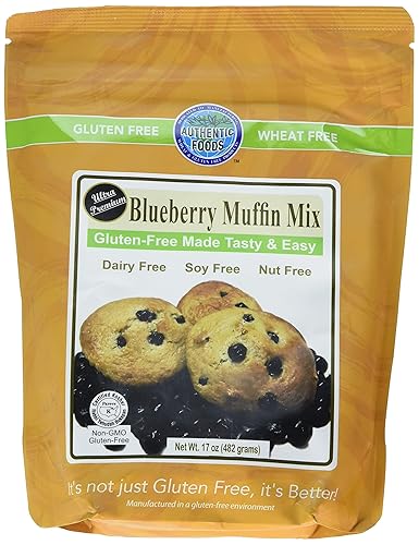 Authentic Foods Gluten Free Blueberry Muffin Mix