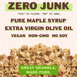 Hudson Henry Pistachio Almond Granola | Gluten Free Granola with Nuts and Seeds | Vegan, Non-GMO & Small Batch Baked with Pure Maple Syrup & Extra