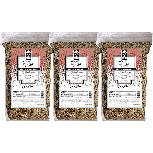 Goose Valley Brown & Wild Rice Fusion, 5 lb, 2.27 kg Set of 3
