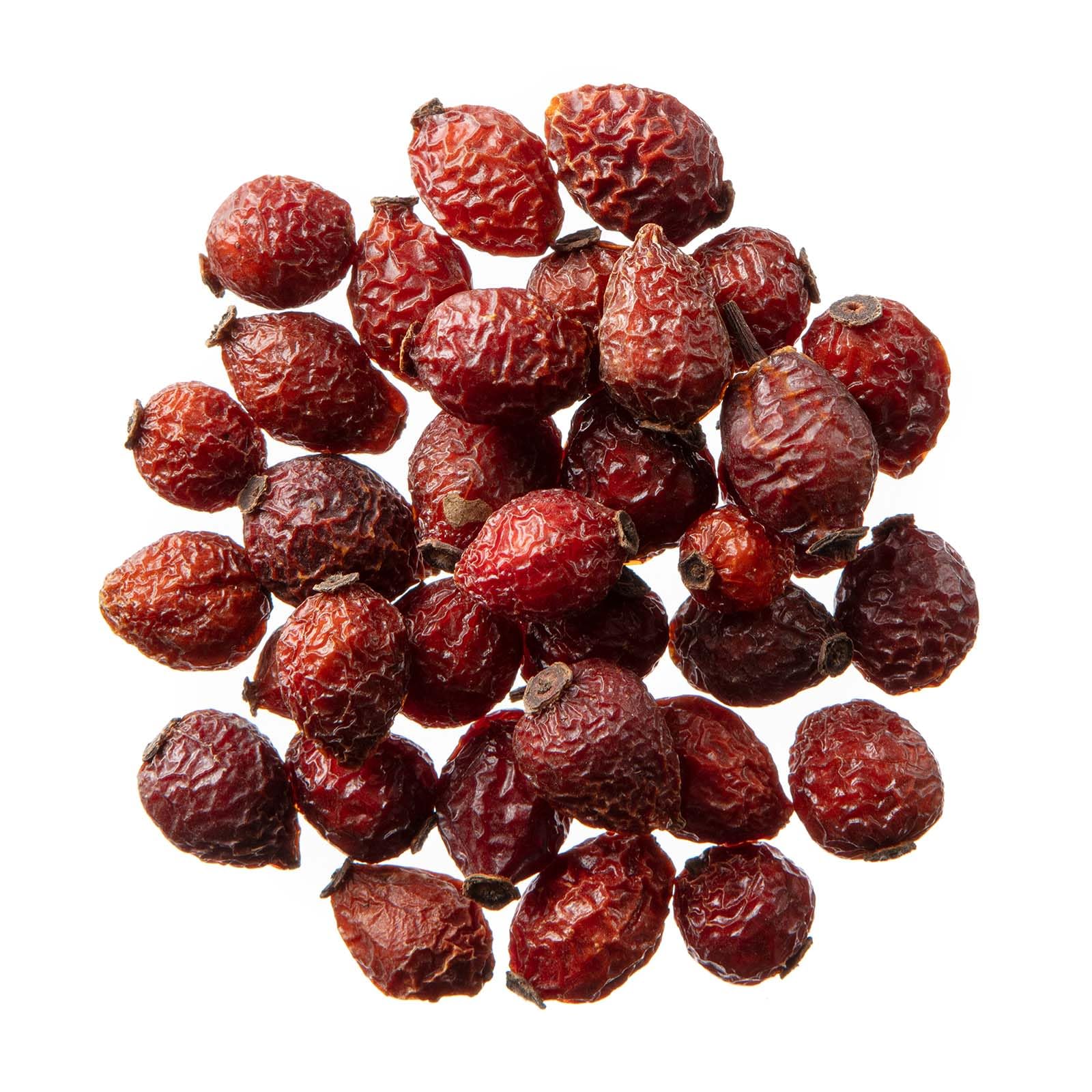 Rose Hips Whole, by Herb Co, Rosa Canina, Haw, from Chile, Kosher, for Syrup, Cordials, Wine, Tea, Oxymels & Potpourri, 1 lb