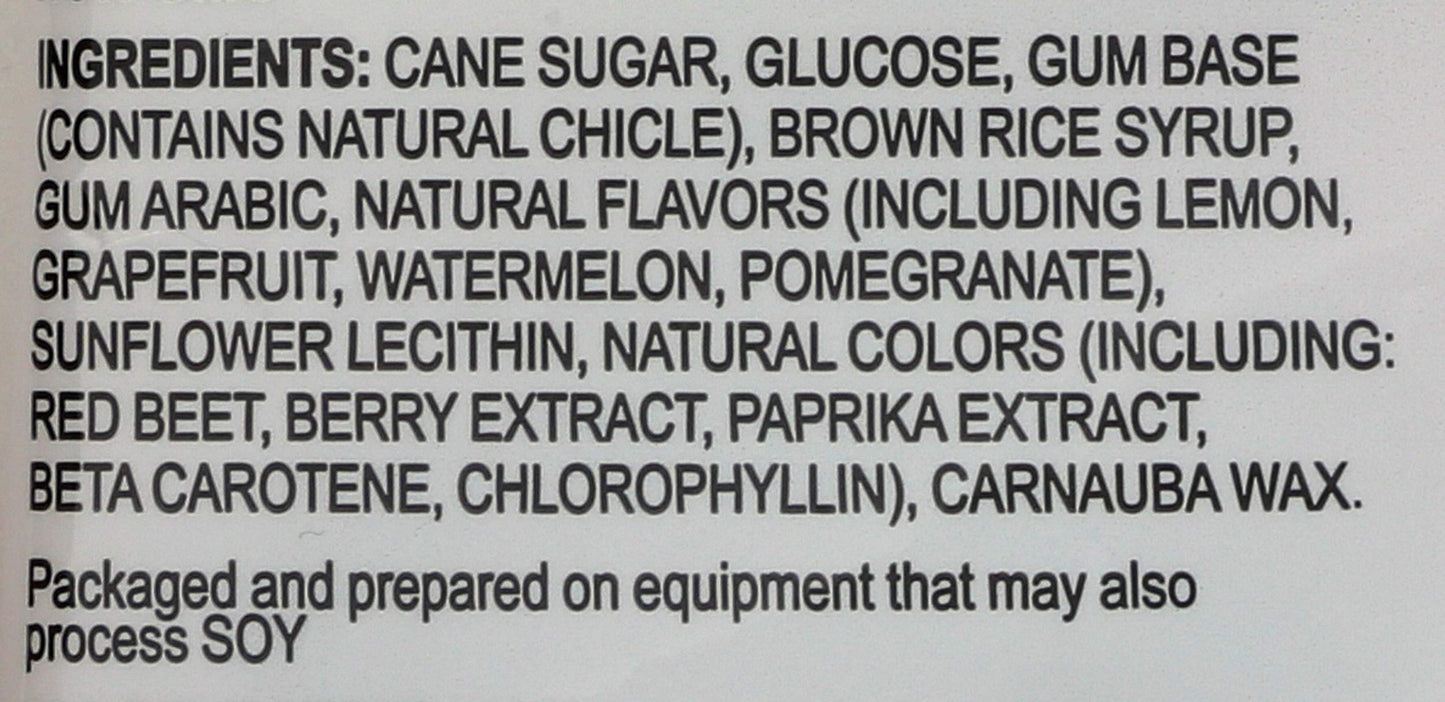 TREEHUGGER Fantastic Fruit Bubble Gum, 2 OZ