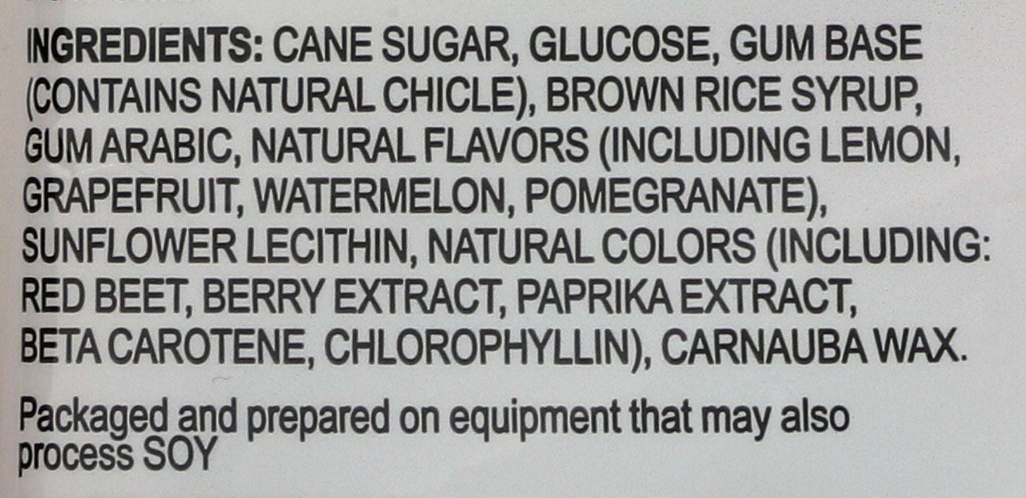 TREEHUGGER Fantastic Fruit Bubble Gum, 2 OZ