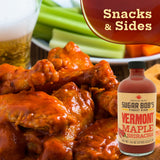 Sugar Bob’s Finest Kind - Vermont Maple Sriracha, Original Sweet and Spicy Hot Sauce, All-Natural Ingredients, Net Weight 9.6 oz (Pack of 1)
