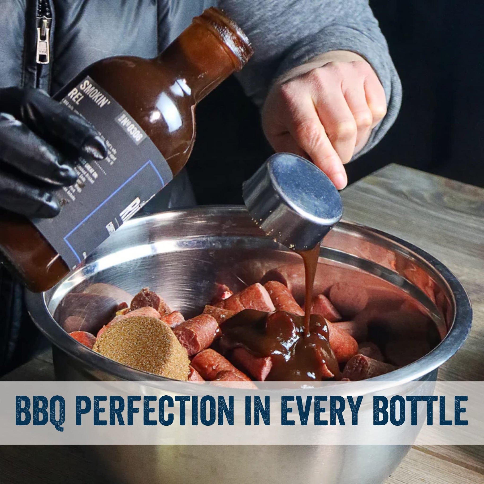 PS Seasoning Blue Ribbon Competition Style BBQ Sauce - All-Purpose Sauce for Grilling, Glazing, Marinating, Basting, Dipping - Great for Spare Ribs