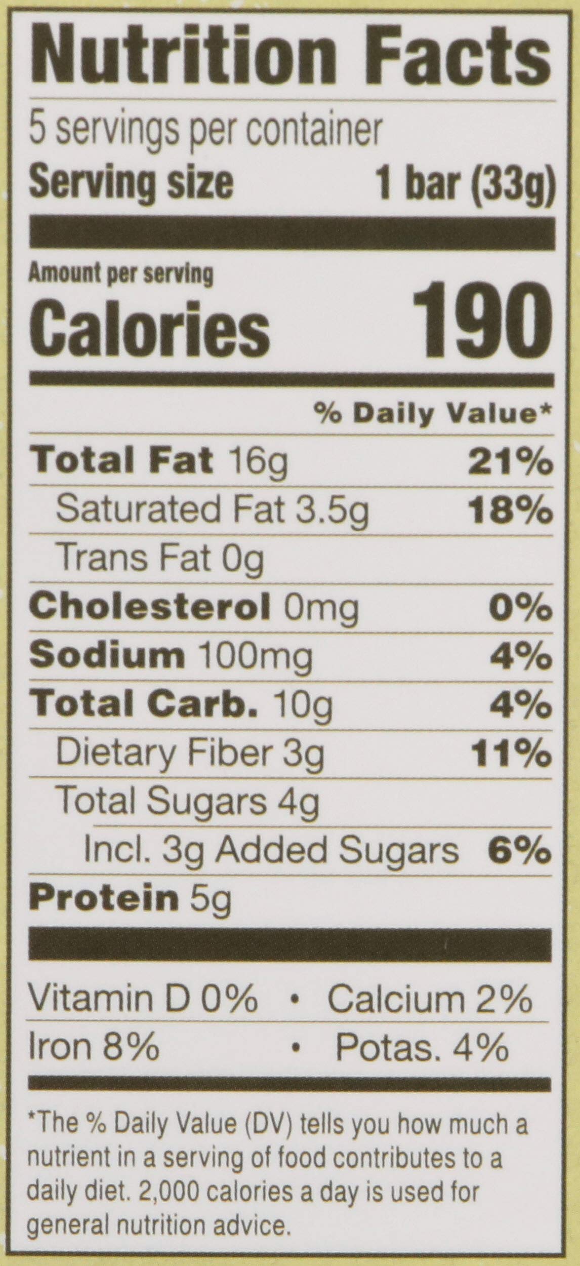 Kitchfix, Granola Bars Grain Free Maple Cinnamon, 5.8 Ounce