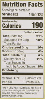Kitchfix, Granola Bars Grain Free Maple Cinnamon, 5.8 Ounce