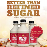 Grade B Maple Syrup 32 Oz Jug - 100% Pure Maple Syrup (Now Grade A Dark) Bold, Robust Flavor - Artisan Maple Syrup Gift - USA-Made Breakfast Syrups