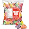 Bulk Fruit Slices Jelly Candy, Assorted Soft & Chewy Sugar-Coated Gummi Candy For Parties, Classroom candies & Treats - 2 Pound Bag