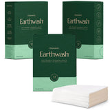 Earthwash Laundry Detergent Sheets (Up To 192 Loads) 96 Scent Free Sustainable Sanitizer Strips - Ideal for Travel & Home Liquidless Laundry by