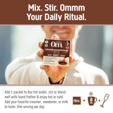 OM MUSHROOM SUPERFOOD Instant Coffe - Organic Arabica with Lion’s Mane, Cordyceps, Reishi, Turkey Tail & Ginkgo Biloba - Supports Energy, Focus