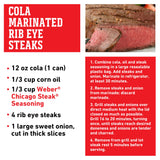 Weber Chicago Steak Seasoning, 2.5 Ounce Shaker