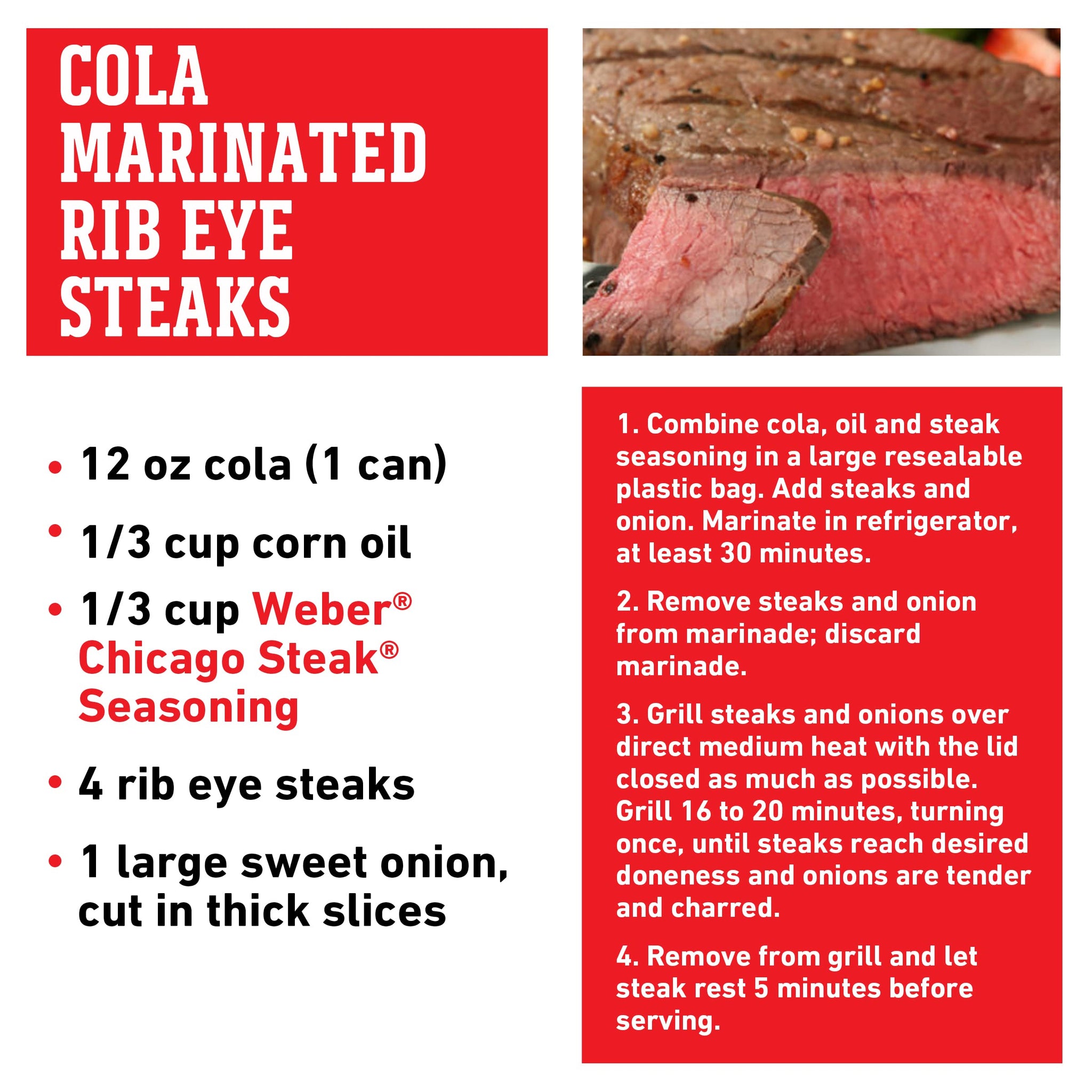 Weber Chicago Steak Seasoning, 2.5 Ounce Shaker