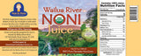 Wailua River Noni Juice - 100% Organic Authentic Hawaiian Noni Juice - USDA Certified Organic - Grown on the Island of Kauai - 2 Quarts