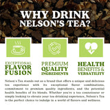 Nelson's Tea - A&J's Old Fashioned Cola Tea - Chicory Root, Cinnamon, Black Tea, Coriander, Lemon Peel, Orange Peel and Natural Flavoring - 2 Oz