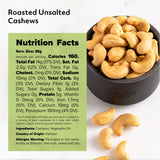 NUTS U.S. - Roasted and Unsalted Cashews | Whole Kernels (80%) and Pieces | Just Right Crispy and Delicious | Natural Cashews!!! (2 LBS)