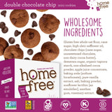 Homefree Mini Double Chocolate Chip Cookie Box, Gluten Free, Nut Free, Vegan, School Safe and Allergy Friendly Snack, 5 oz. Box (Pack of 1)