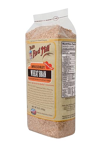 Bob's Red Mill Wheat Bran, 8-ounce (Pack of 4)
