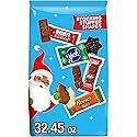Hershey Assorted Flavored, Christmas Candy Bulk Bag, 32.45 oz
