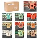 BEI CAI Tea Bags Sampler Assortment Box (50 Count) 10 Different Flavors,Perfect Variety Individually Wrapped Tea Bag,Perfect for Hotels, Offices, Food