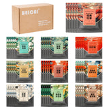 BEI CAI Tea Bags Sampler Assortment Box (50 Count) 10 Different Flavors,Perfect Variety Individually Wrapped Tea Bag,Perfect for Hotels, Offices, Food