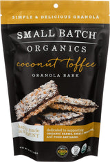 Small Batch Organics, Coconut Toffee Granola Bark 2 Ounce