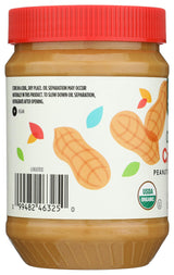 365 by Whole Foods Market, Organic Creamy Peanut Butter Spread, No Stir, 28 Ounce