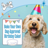 The Lazy Dog Cookie Co. Bake-at-Home Birthday Cake Mix Vanilla with Confetti Frosting Dog Treats, 12 oz.