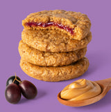Bobo's Grape PB&J Oat Snacks, Simple Ingredients, Whole Grain Oats, Plant Based, Non-GMO, Gluten Free Breakfast Bars, Healthy Snacks for Adults & Kids