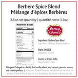Spicy World Berbere Spice Blend 3.5oz | Authentic Ethiopian Seasoning Hand-Blended | Rich 14-Spice Mix for Flavorful Dishes