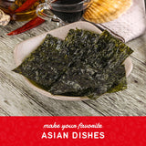 Shirakiku Premium Gold Roasted Seaweed, Yaki Nori, 10 Sheets, Pack of 10