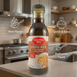 Sauce Fried Rice Seasoning - 14 fl oz Bottle - Pack of 2 - Asian Sauce and Stir Fry Sauce Marinade - Bbq Sauce for Chicken Wings and Ribs - Teriyaki
