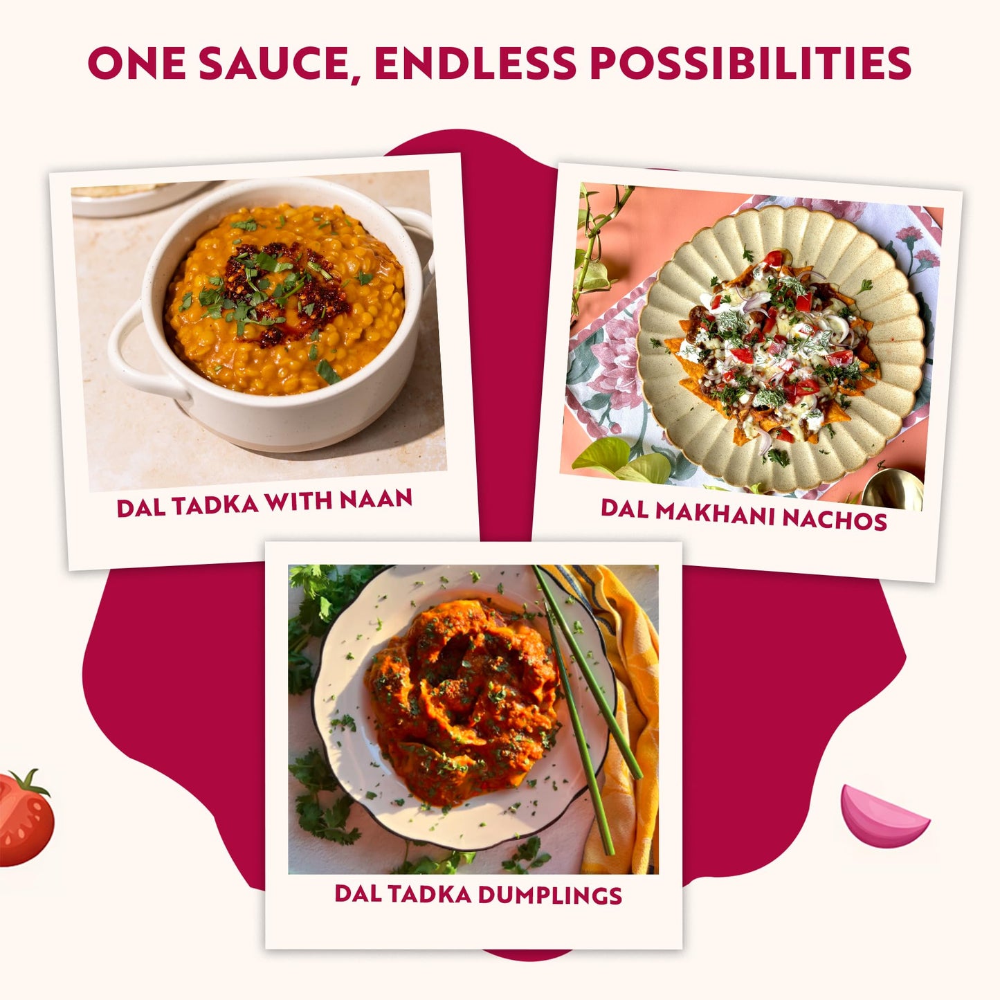 Masala Gossip Dal Tadka Simmer Sauce 10 oz - Authentic Indian Curry Sauce - Plant-Based, Gluten-Free, Seed Oil Free, No Artificial Preservatives - 10