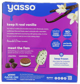 Yasso Vanilla Chocolate Crunch Frozen Yogurt Bars, 10.6 FZ