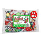 R.M. Palmer Christmas Mix, Bulk Bag of Fudge Bells, Santa Crisp Kringle's, Peanut Butter Cups, Chocolaty spheres, Holiday Themed Treats, Candy