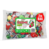 R.M. Palmer Christmas Mix, Bulk Bag of Fudge Bells, Santa Crisp Kringle's, Peanut Butter Cups, Chocolaty spheres, Holiday Themed Treats, Candy