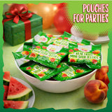 Sour Fruit Jelly Candy | 12 Packs | Dye Free Candy Individually Wrapped | Vegan Gummies with Real Fruit Puree | Assorted Flavors | Gelatin Free Plant