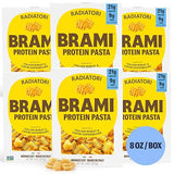 Brami Radiatori Italian Protein Pasta | Low Carb | High Fiber | High Protein | Keto | Non-GMO | Made in Italy | Dry Pasta | Semolina Pasta | Fortified