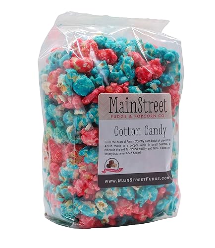 Cotton Candy Flavored Popcorn Old Fashioned Goodness 12 Ounce Bag