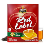 Brooke Bond Red Label Black Tea | Premium Quality | Loose Leaf Tea | Suitable for Indian Chai & Milk | Aromatic & Refreshing Flavor | 900 Grams (Pack