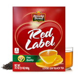 Brooke Bond Red Label Black Tea | Premium Quality | Loose Leaf Tea | Suitable for Indian Chai & Milk | Aromatic & Refreshing Flavor | 900 Grams (Pack