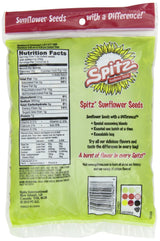 Spitz, Sunflower Seeds, Chili Lime Flavored, Big Bag, 6oz Bag (Pack of 4)