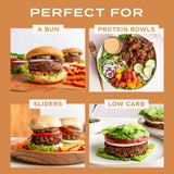 Abbot’s High-Protein Veggie Burger, Classic Smokehouse