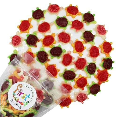 FirstChoiceCandy Jelly Filled Gummy Turtles 2 LB