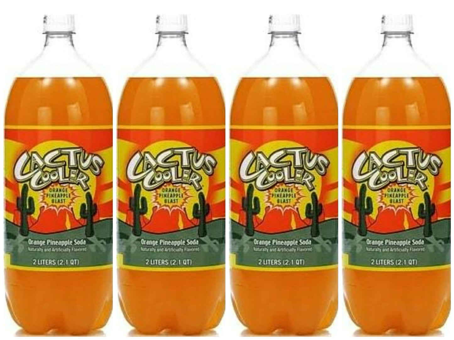 cactus cooler soda ,2 liter/4 pack