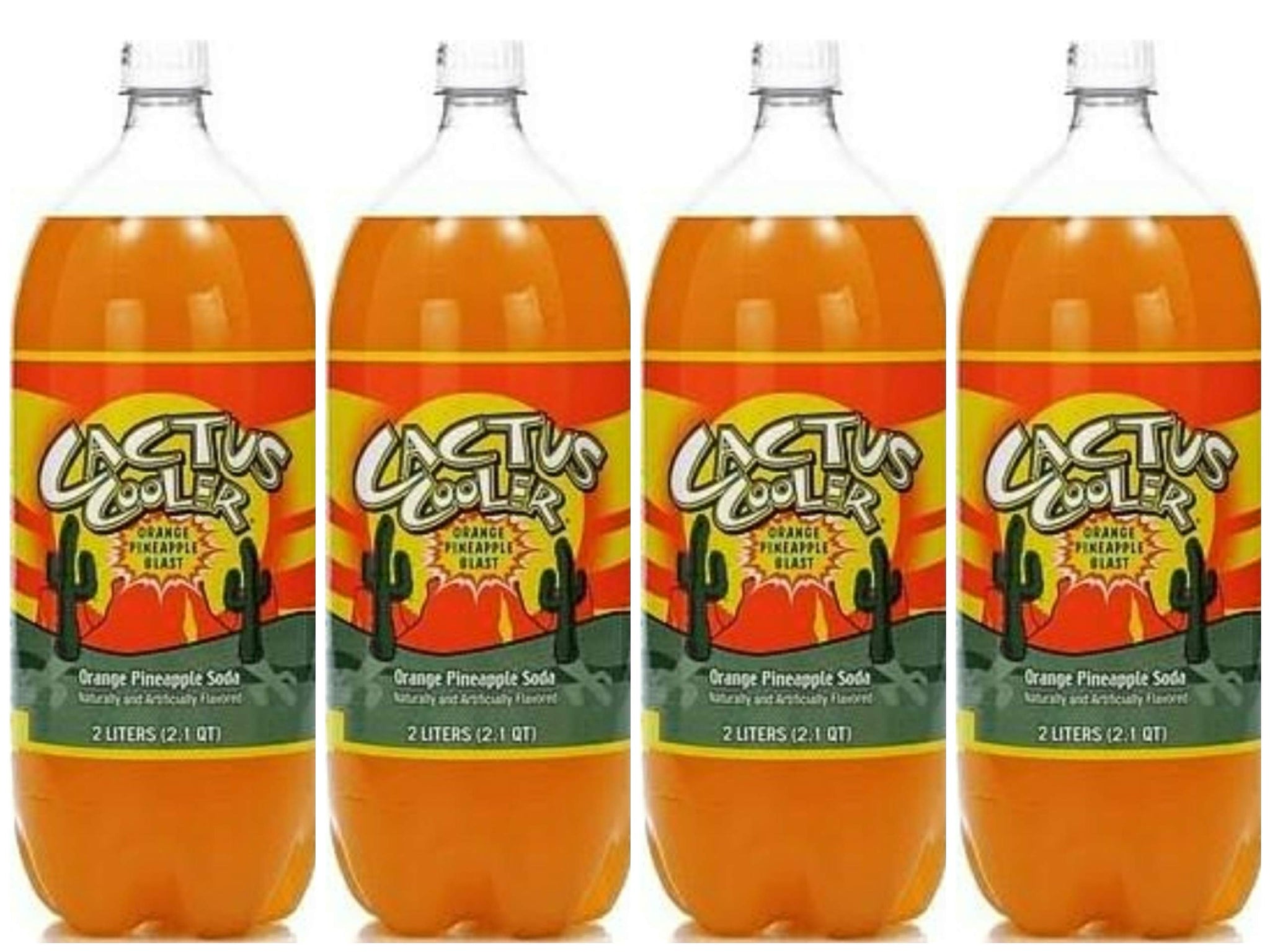 cactus cooler soda ,2 liter/4 pack