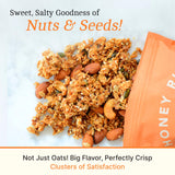 Bearclaw Kitchen - Honey Run Granola - Naturally Gluten Free - Organic Oats, Cashews, Almonds, Organic Pumpkin Seeds, Coconut, & Wildflower Honey - No